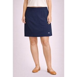 Helly Hansen Womens Skort Skirt Navy Blue L G Regular Fit Performance Activewear